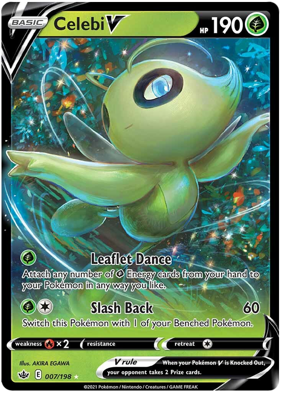 Celebi V (007/198) [Sword & Shield: Chilling Reign] | Total Play