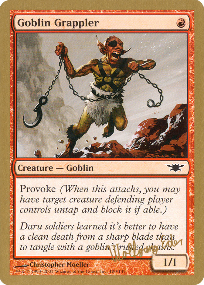 Goblin Grappler (Wolfgang Eder) [World Championship Decks 2003] | Total Play