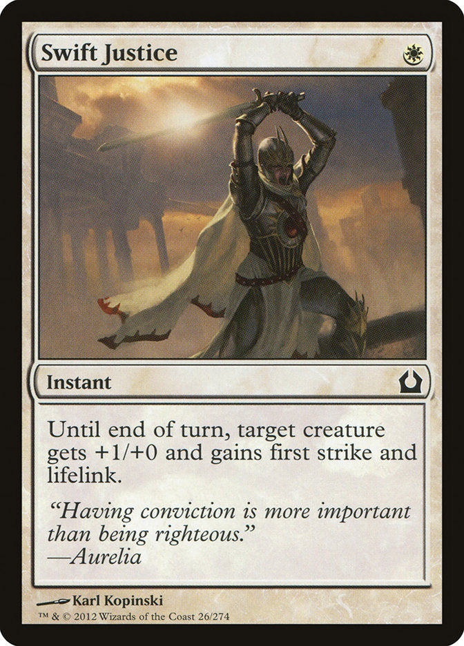 Swift Justice [Return to Ravnica] | Total Play