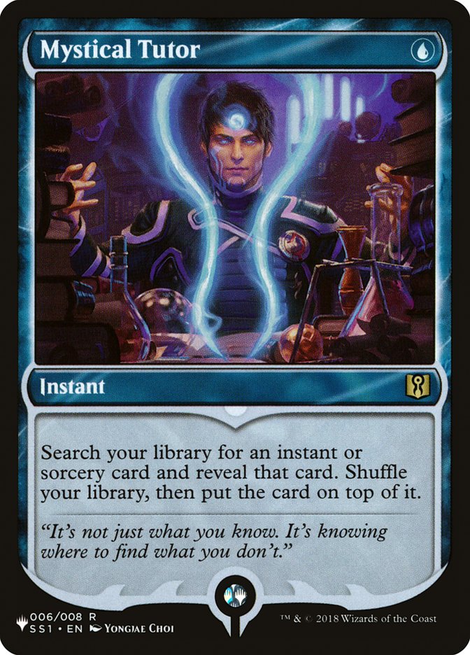 Mystical Tutor [The List] | Total Play
