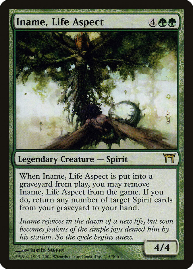 Iname, Life Aspect [Champions of Kamigawa] | Total Play