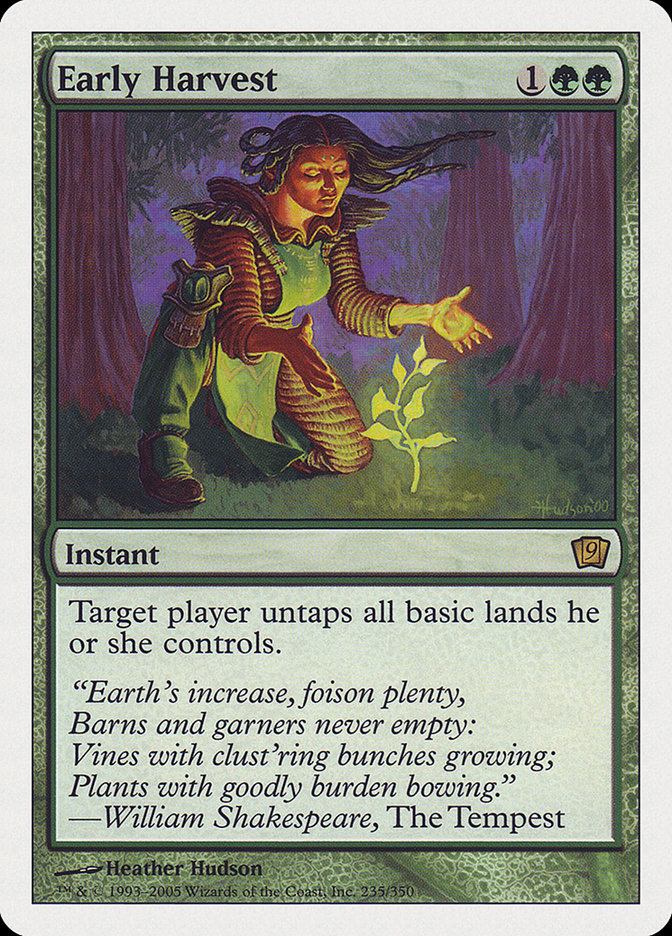 Early Harvest [Ninth Edition] | Total Play