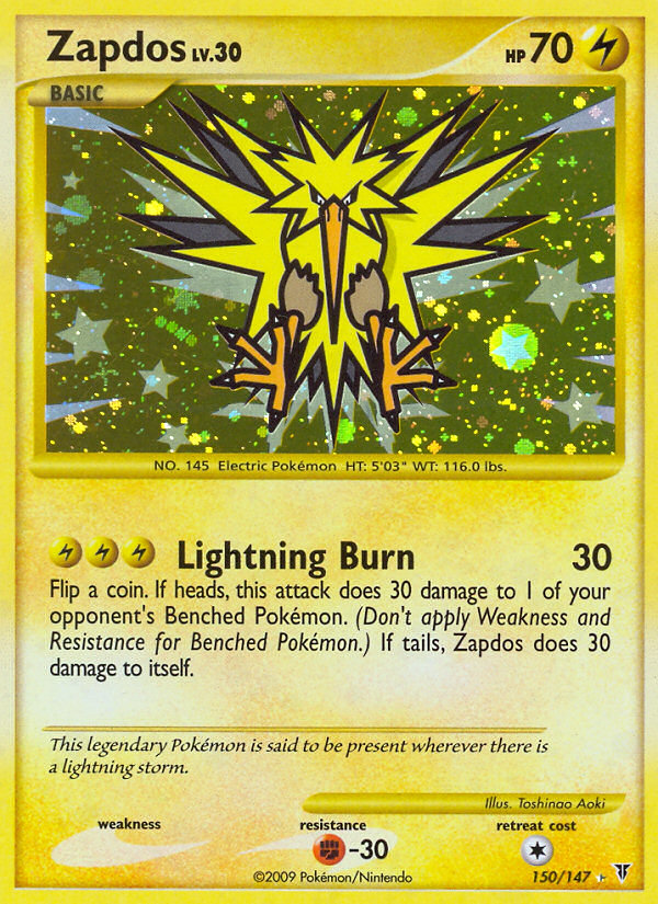 Zapdos (150/147) [Platinum: Supreme Victors] | Total Play