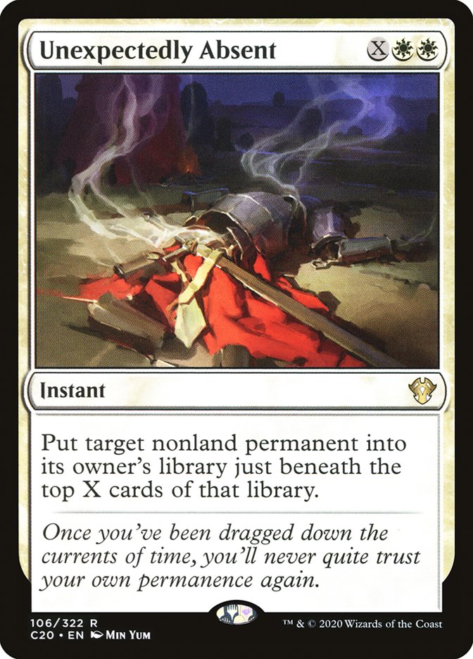 Unexpectedly Absent [Commander 2020] | Total Play