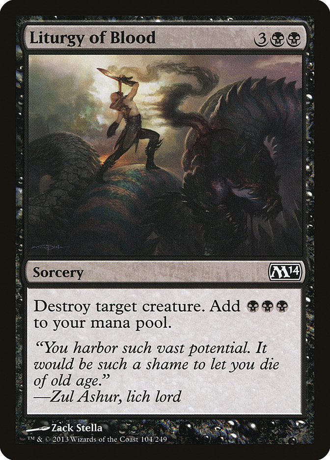 Liturgy of Blood [Magic 2014] | Total Play
