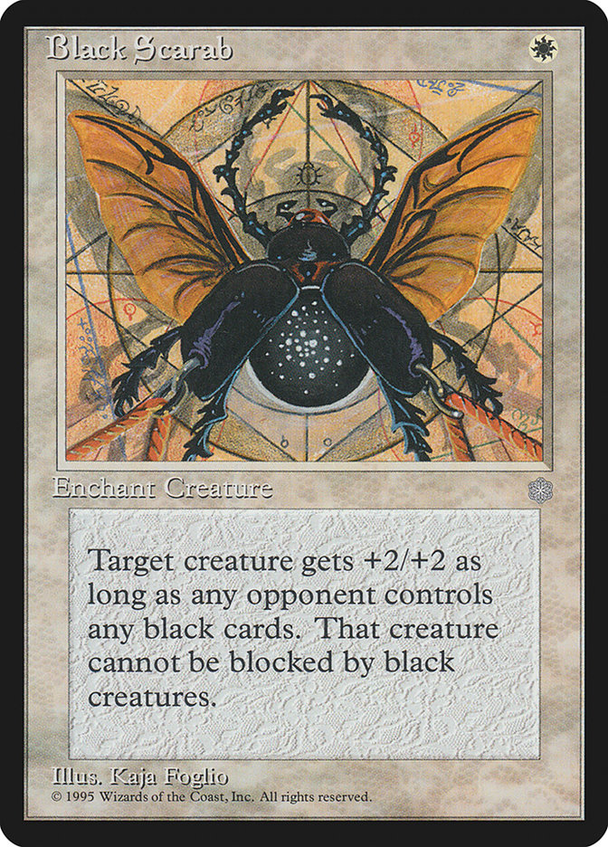 Black Scarab [Ice Age] | Total Play