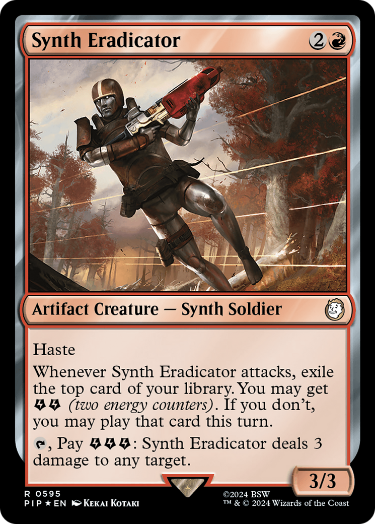 Synth Eradicator (Surge Foil) [Fallout] | Total Play