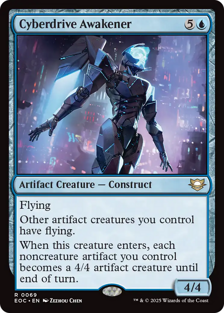 Cyberdrive Awakener [Edge of Eternities Commander] | Total Play