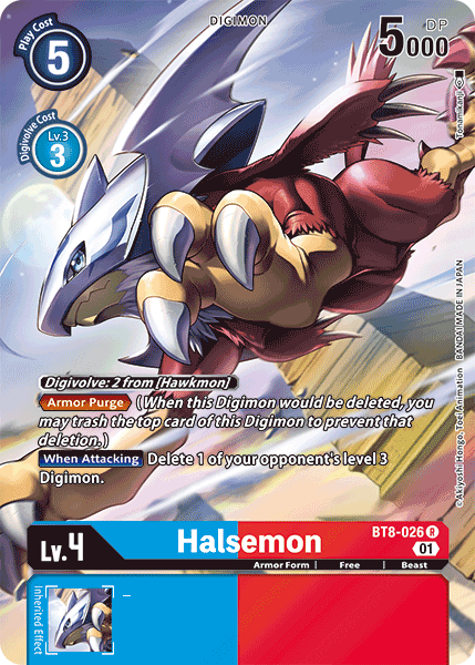 Halsemon [BT8-026] (Alternate Art) [New Awakening] | Total Play