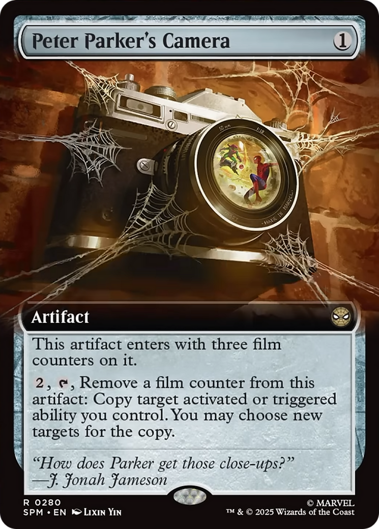 Peter Parker's Camera (Extended Art) [Marvel's Spider-Man] | Total Play