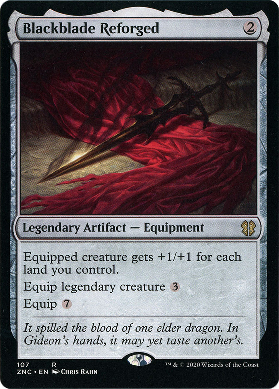 Blackblade Reforged [Zendikar Rising Commander] | Total Play