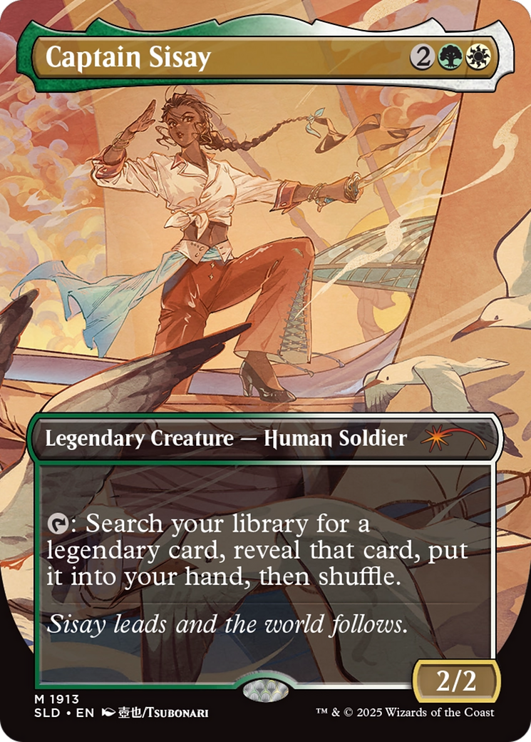 Captain Sisay (1913) (Rainbow Foil) [Secret Lair Drop Series] | Total Play