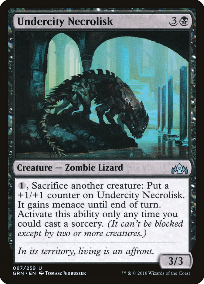 Undercity Necrolisk [Guilds of Ravnica] | Total Play