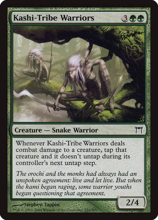 Kashi-Tribe Warriors [Champions of Kamigawa] | Total Play