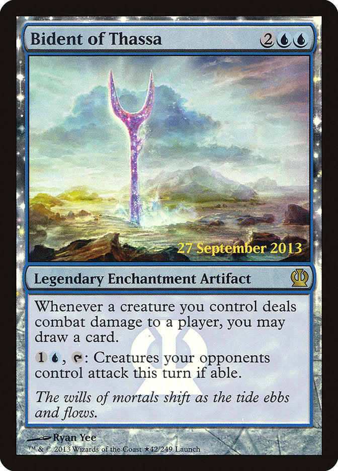 Bident of Thassa (Prerelease) [Theros Promos] | Total Play