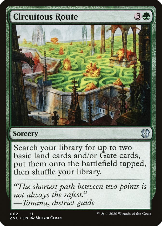Circuitous Route [Zendikar Rising Commander] | Total Play