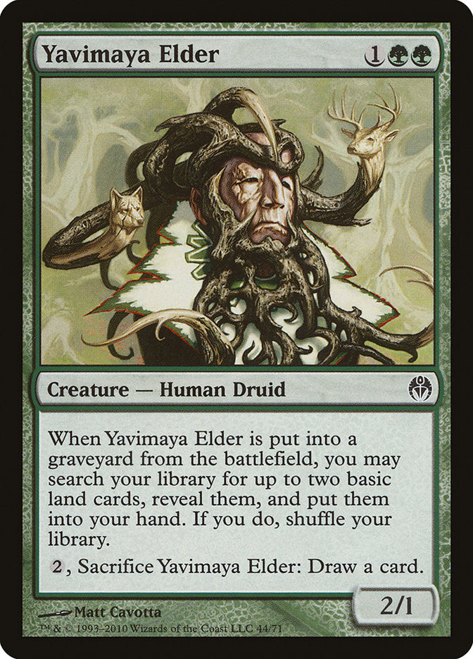 Yavimaya Elder [Duel Decks: Phyrexia vs. the Coalition] | Total Play