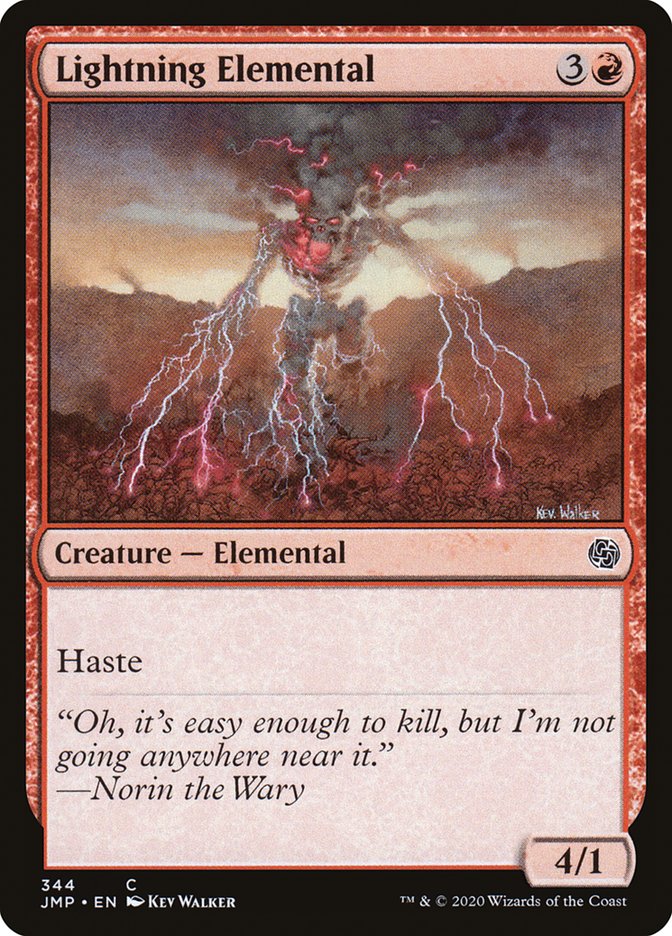 Lightning Elemental [Jumpstart] | Total Play