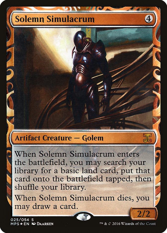 Solemn Simulacrum [Kaladesh Inventions] | Total Play