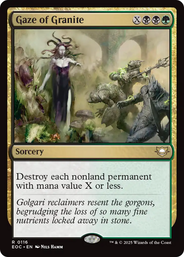 Gaze of Granite [Edge of Eternities Commander] | Total Play
