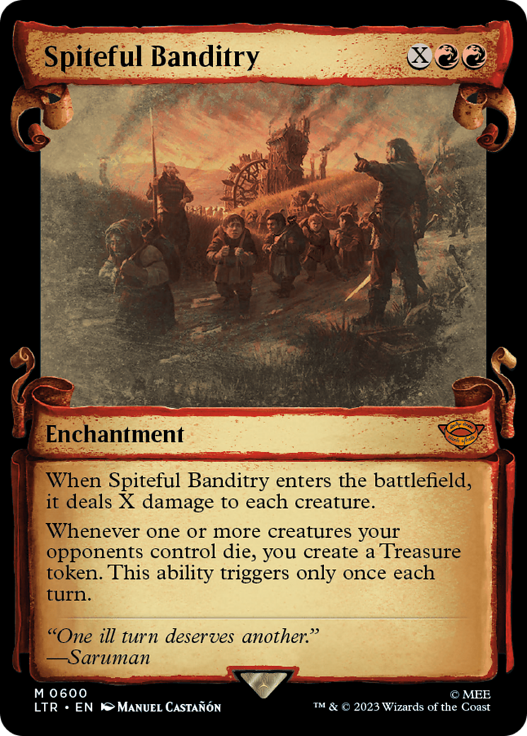 Spiteful Banditry [The Lord of the Rings: Tales of Middle-Earth Showcase Scrolls] | Total Play