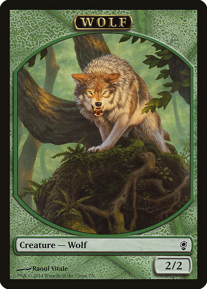 Wolf Token [Conspiracy Tokens] | Total Play