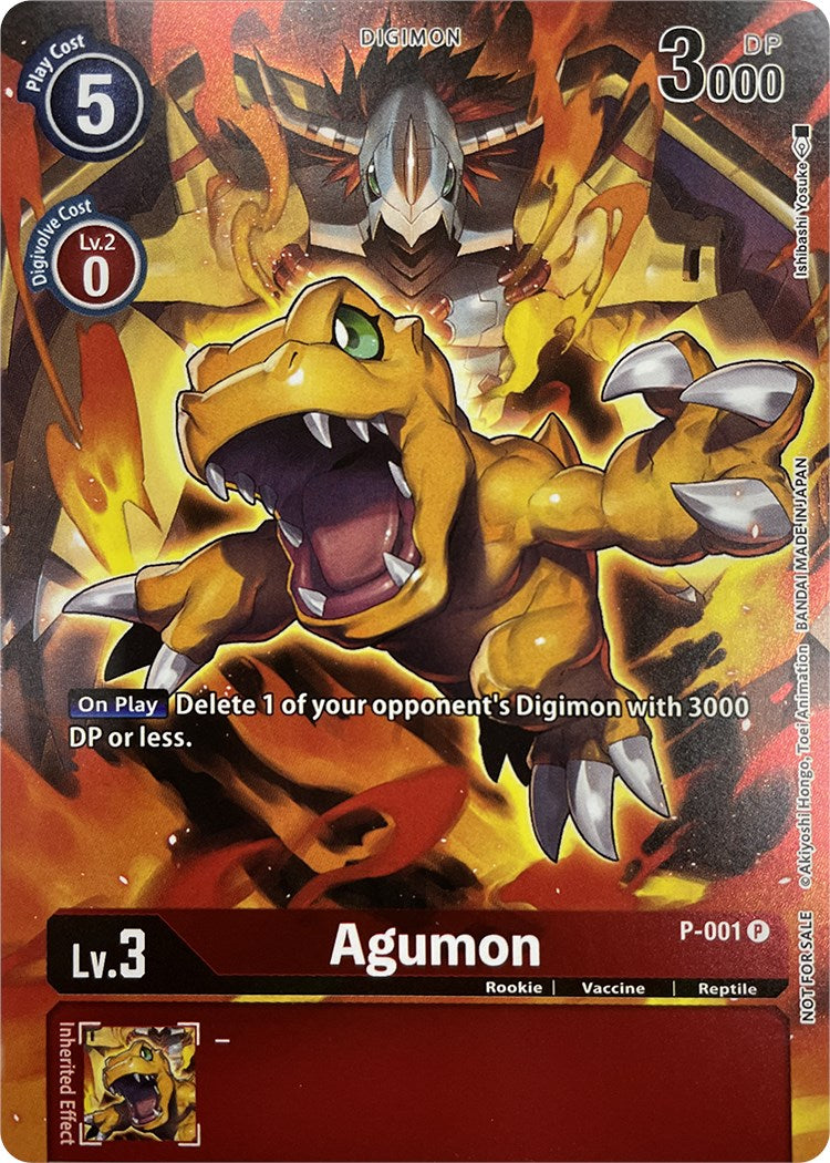 Agumon [P-001] (Tamer's Evolution Box 2) [Promotional Cards] | Total Play