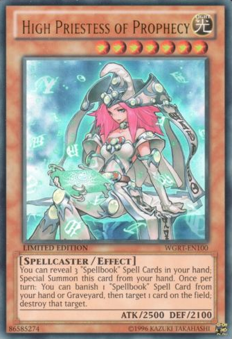 High Priestess of Prophecy [WGRT-EN100] Ultra Rare | Total Play