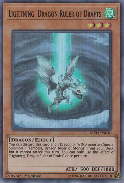 Lightning, Dragon Ruler of Drafts [MYFI-EN046] Super Rare | Total Play