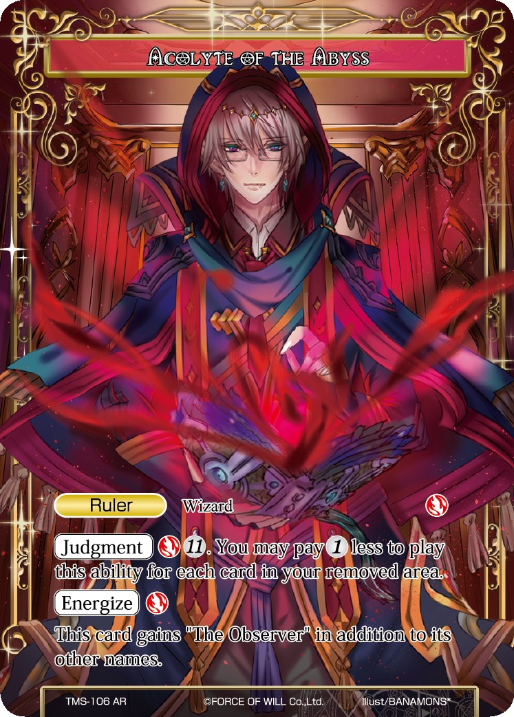Acolyte of the Abyss // Alisaris, the Demon of Calamity (TMS-106 AR) [Promo Cards] | Total Play