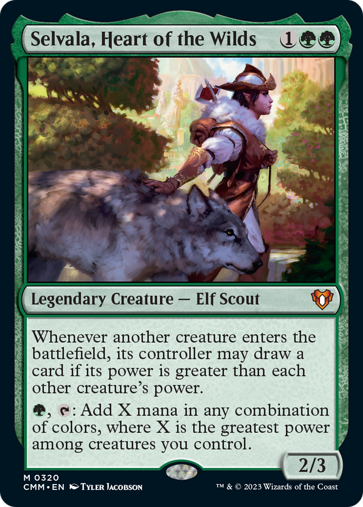 Selvala, Heart of the Wilds [Commander Masters] | Total Play