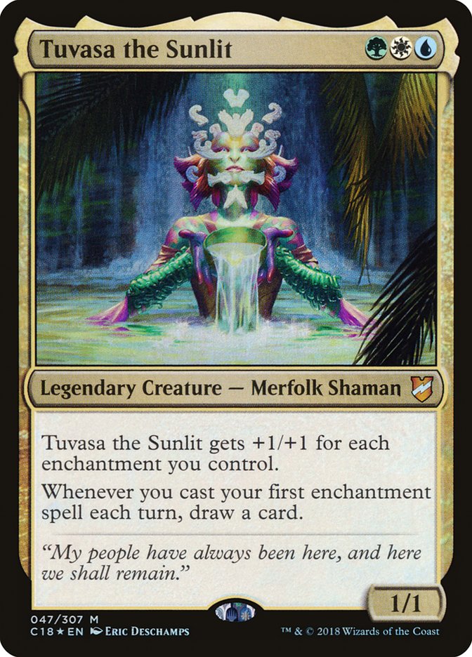 Tuvasa the Sunlit [Commander 2018] | Total Play