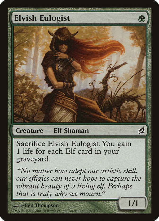 Elvish Eulogist [Lorwyn] | Total Play