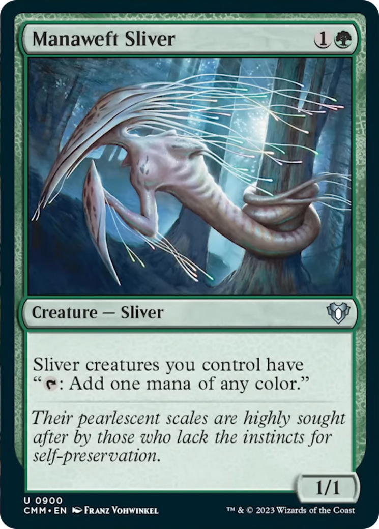 Manaweft Sliver [Commander Masters] | Total Play