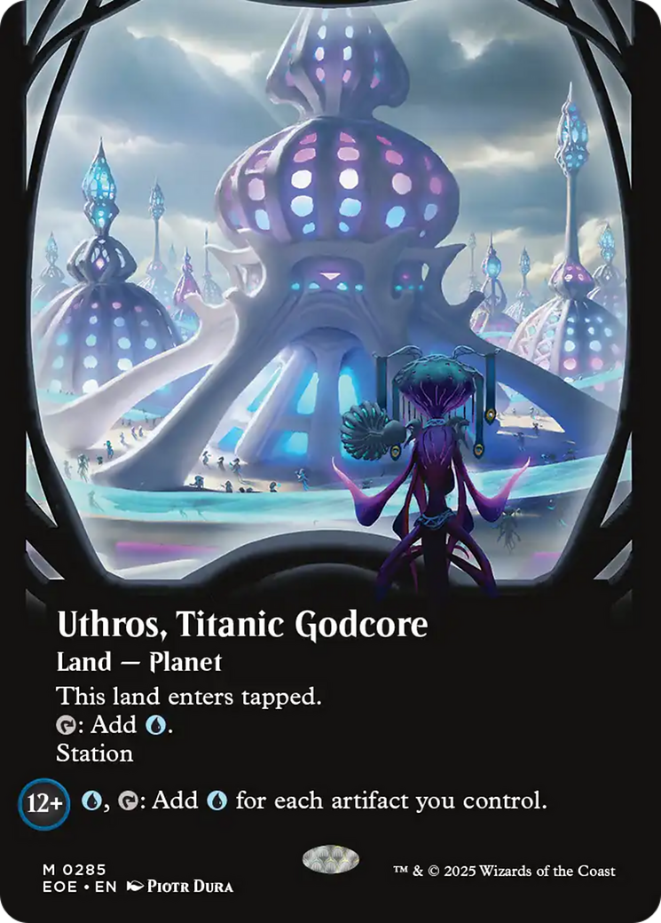 Uthros, Titanic Godcore (Borderless) [Edge of Eternities] | Total Play