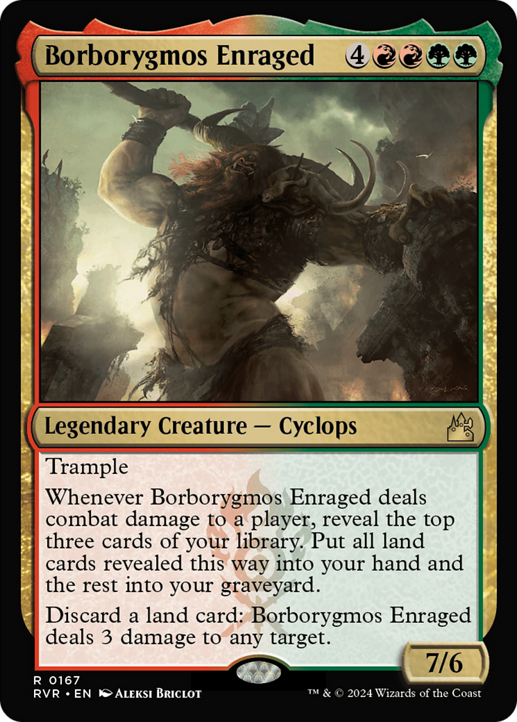 Borborygmos Enraged [Ravnica Remastered] | Total Play