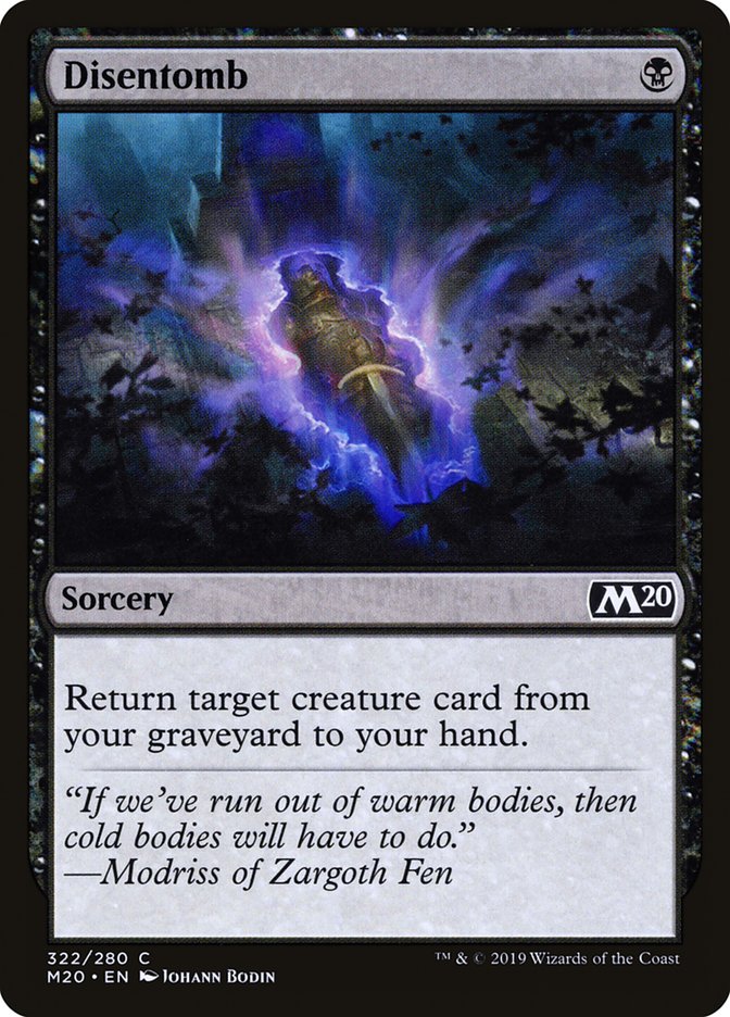 Disentomb [Core Set 2020] | Total Play