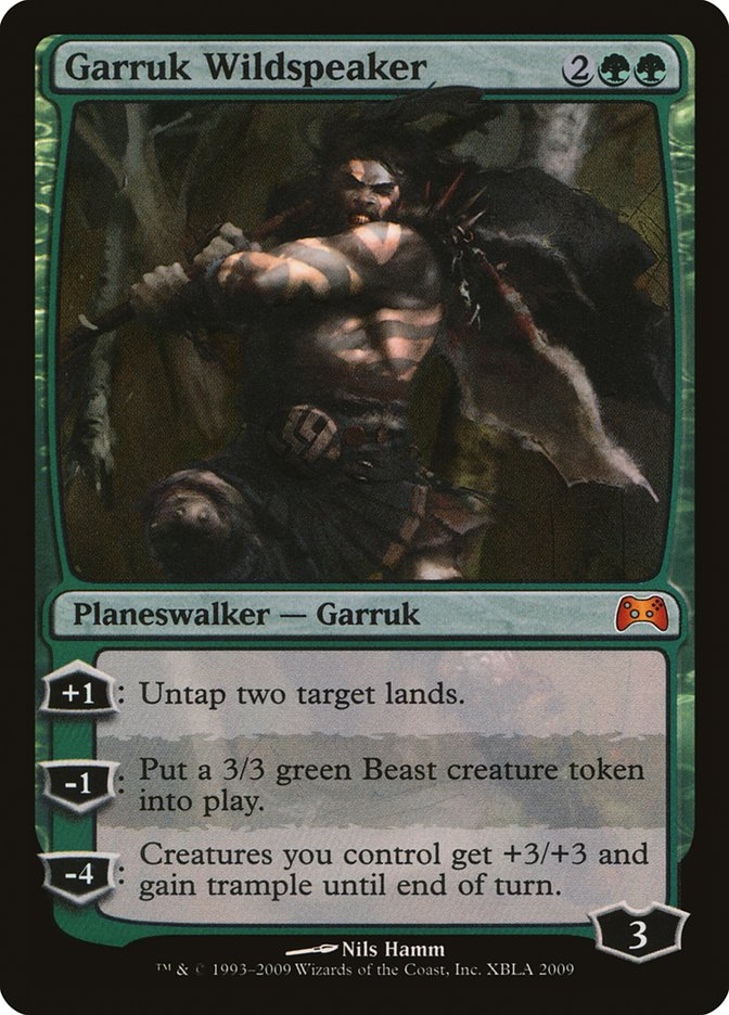 Garruk Wildspeaker (Duels of the Planeswalkers Promos) [Duels of the Planeswalkers Promos 2009] | Total Play