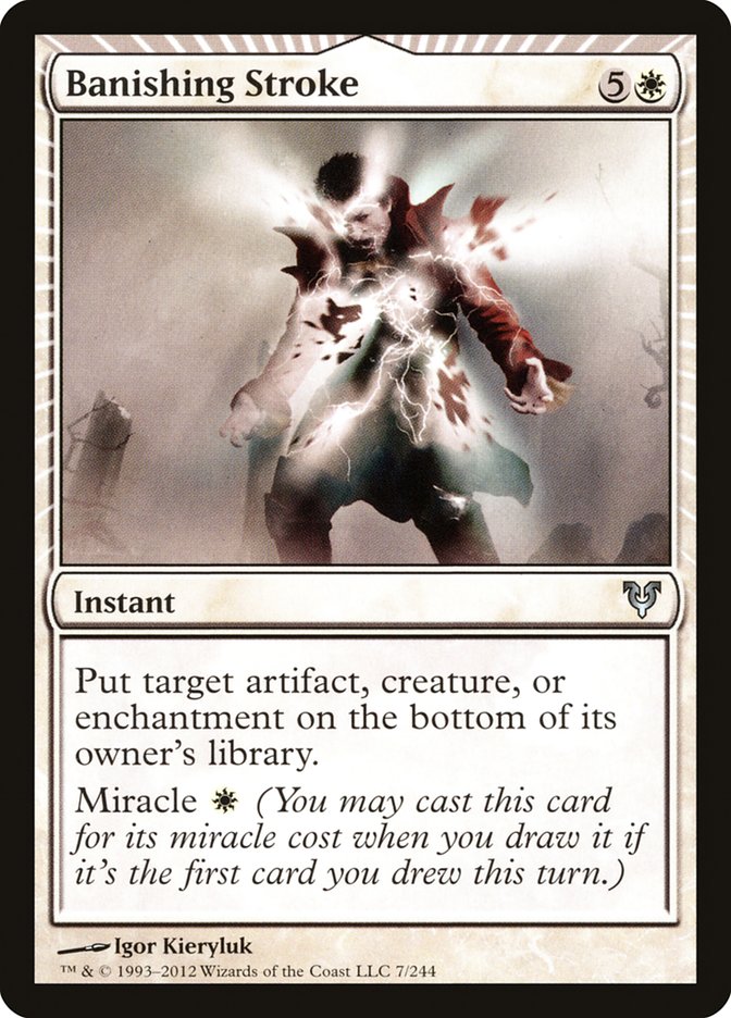 Banishing Stroke [Avacyn Restored] | Total Play