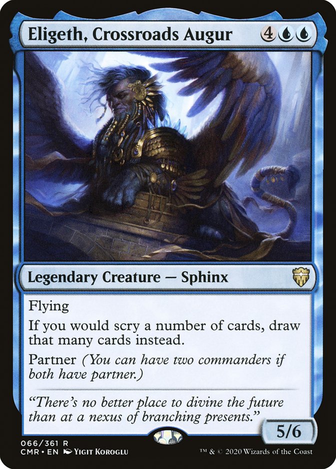 Eligeth, Crossroads Augur [Commander Legends] | Total Play