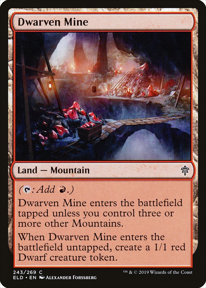 Dwarven Mine [Throne of Eldraine] | Total Play
