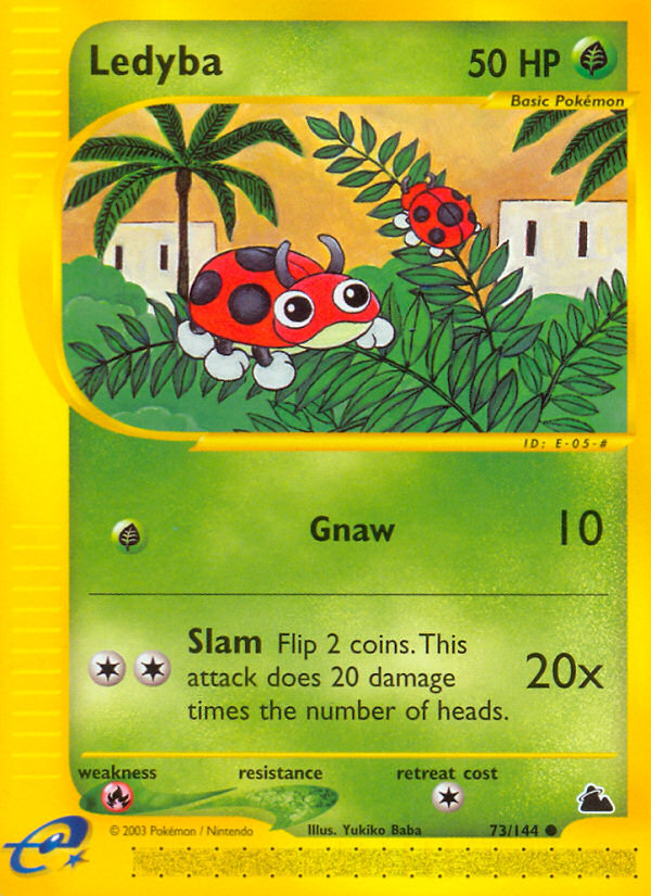 Ledyba (73/144) [Skyridge] | Total Play