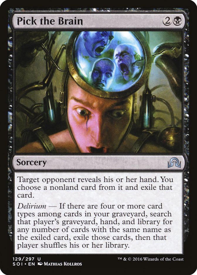 Pick the Brain [Shadows over Innistrad] | Total Play