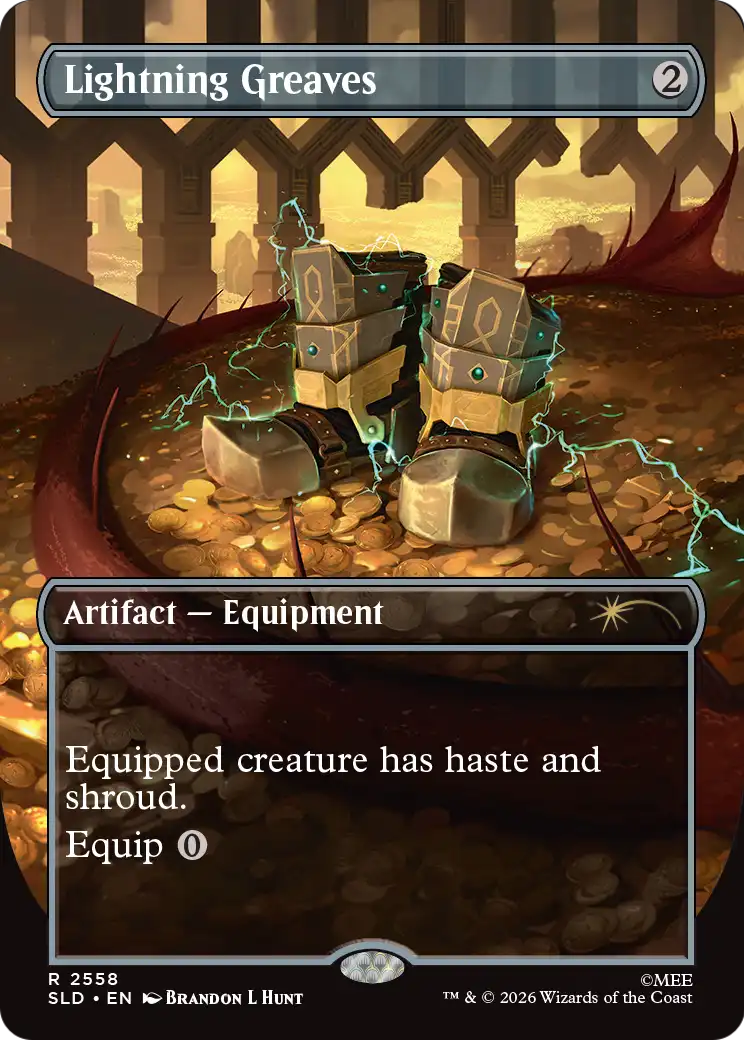 Lightning Greaves (2558) [Secret Lair Drop Series] | Total Play