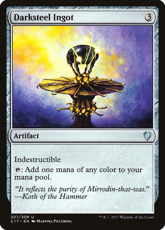 Darksteel Ingot [Commander 2017] | Total Play