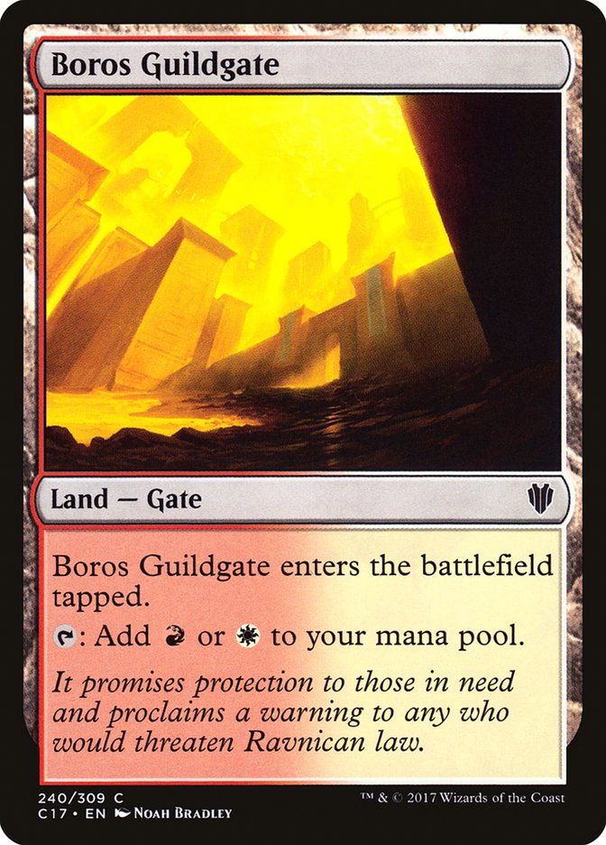Boros Guildgate [Commander 2017] | Total Play