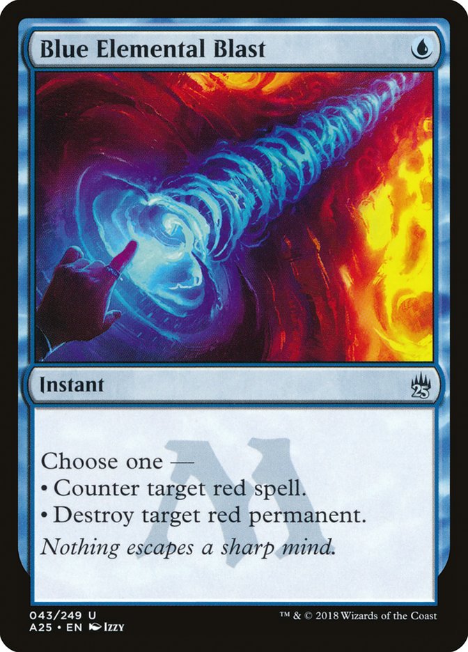 Blue Elemental Blast [Masters 25] | Total Play