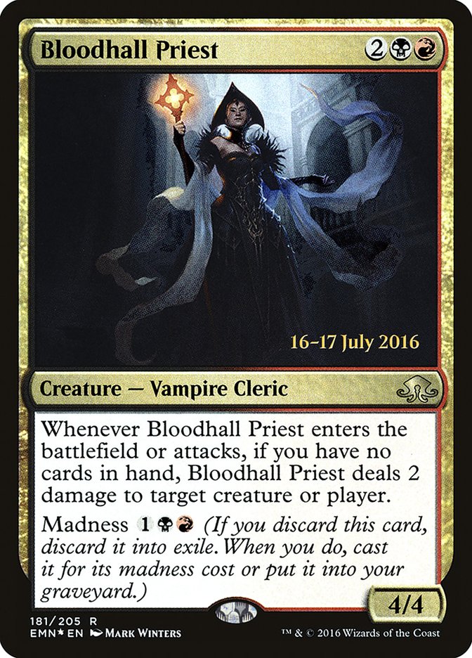 Bloodhall Priest [Eldritch Moon Prerelease Promos] | Total Play