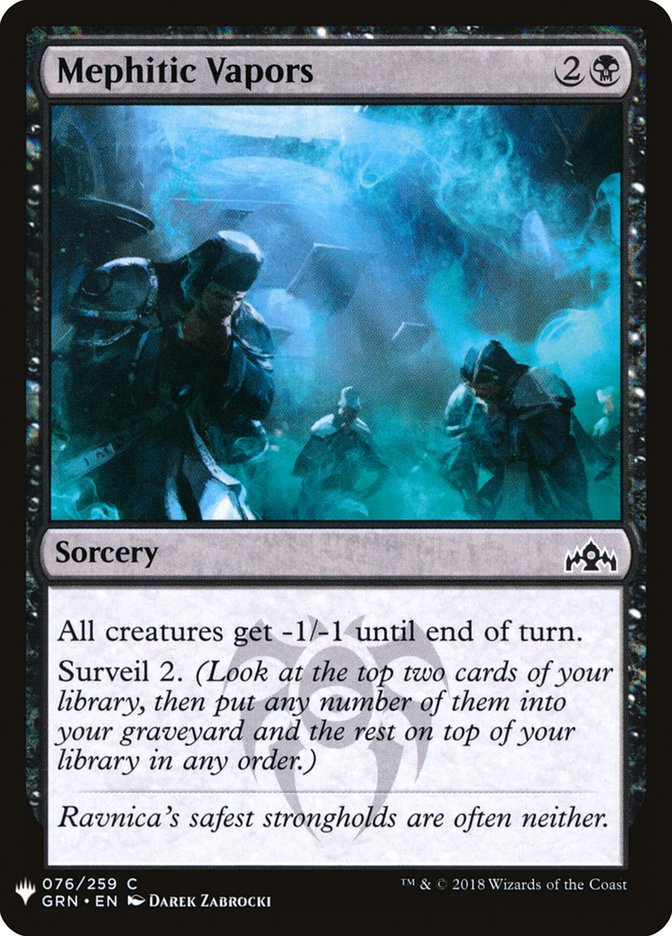 Mephitic Vapors [Mystery Booster] | Total Play