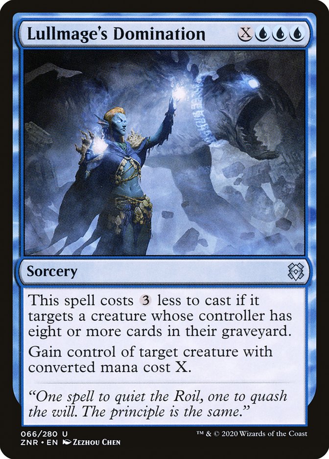 Lullmage's Domination [Zendikar Rising] | Total Play